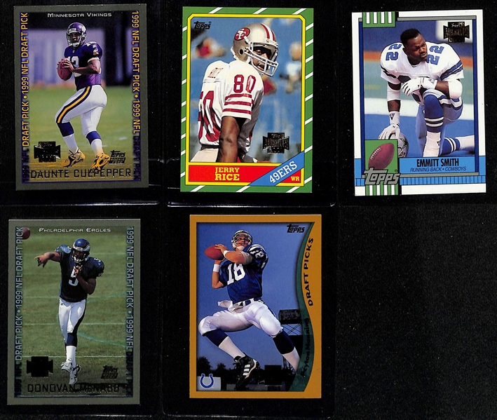 2001 Topps Football Complete Set Including 5 Topps Future Archives Reprint Cards and Featuring Drew Brees and LaDanian Tomlinson RCs