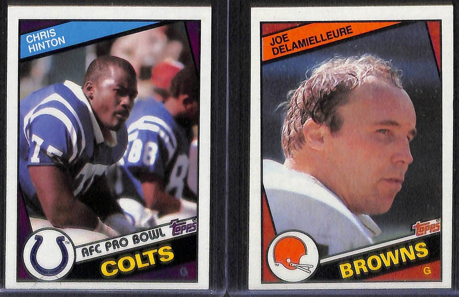 1984 Topps Football Complete Set w. Dan Marino and John Elway Rookies!