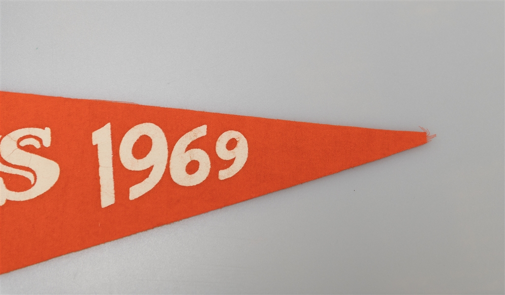 1969 Baltimore Orioles World Series Champs Phantom Pennant