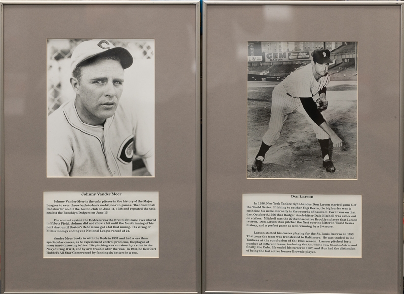 The Smithsonian Baseball Americana Professionally Framed Pictures Exhibition - No Shipping Available for this Lot