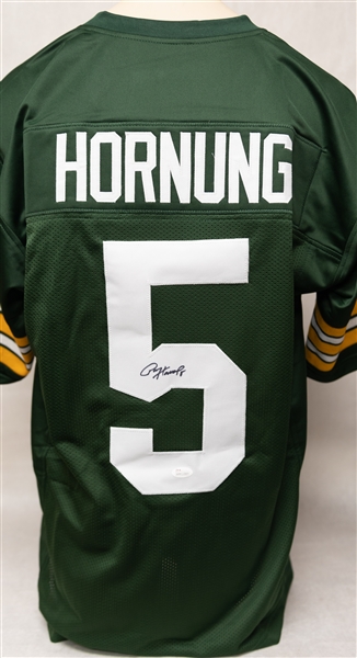 Paul Hornung and Lynn Dickey Autographed Green Bay Packers Jerseys (PSA & JSA Certs)