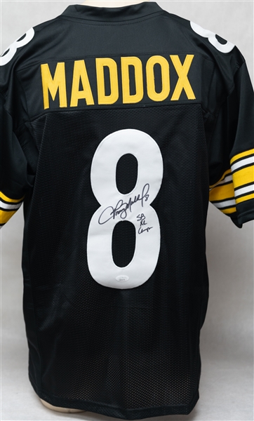 Lot of (2) Pittsburgh Steelers Autographed Jerseys w. Jack Ham and Tommy Maddox (JSA Certs)