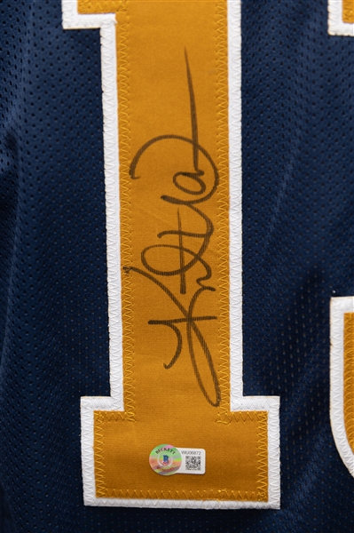 Lot of (2) St. Louis/LA Rams Autographed Jerseys w. Kurt Warner and Todd Gurley (Beckett Certs)