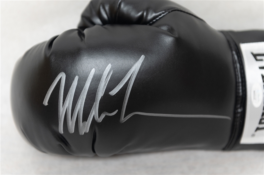 Mike Tyson Signed Everlast Boxing Glove  (JSA COA)