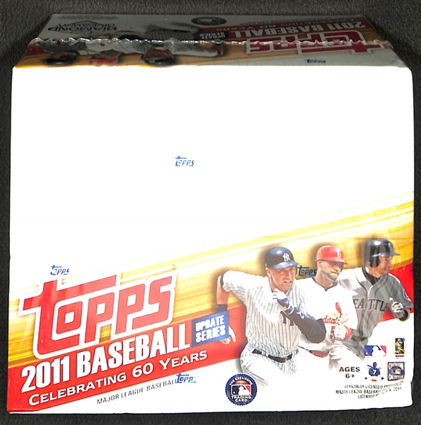 2011 Topps Update Baseball Sealed Retail Box (24 Packs) Mike Trout Rookie Year! 