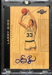 2008-09  Topps Hardwood Larry Bird Hardwood Signatures Autograph Card #ed 04/39