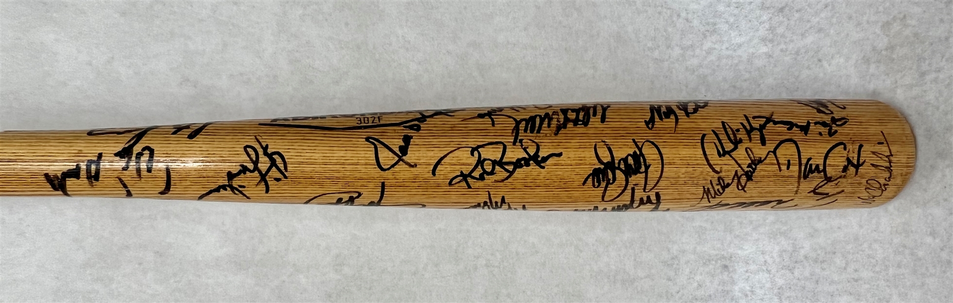 1980s-1990s Multi-Signed Phillies Players Rawlings Pro Bat w. John Kruk & Dale Murphy - 100% of Bid Donated to the Darren Daulton Foundation