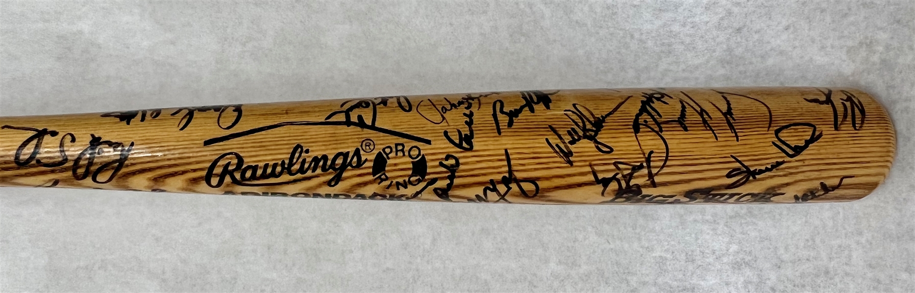 1980s-1990s Multi-Signed Phillies Players Rawlings Pro Bat w. John Kruk & Dale Murphy - 100% of Bid Donated to the Darren Daulton Foundation