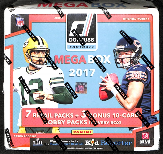 2017 Donruss Football Mega Box (Patrick Mahomes Rookie Year!)