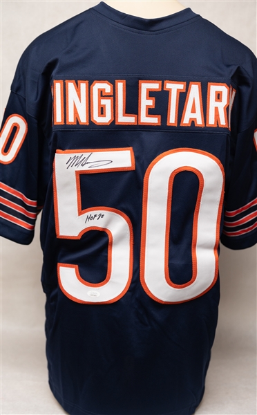 Mike Singletary and Mike Ditka Autographed Chicago Bears Jerseys (Beckett and Schwartz Certs)
