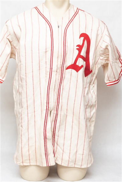 Old As 1950s Sporting Good Store Stock Empire Brand Baseball Uniform (Jersey, Pants, Stirrup Socks)