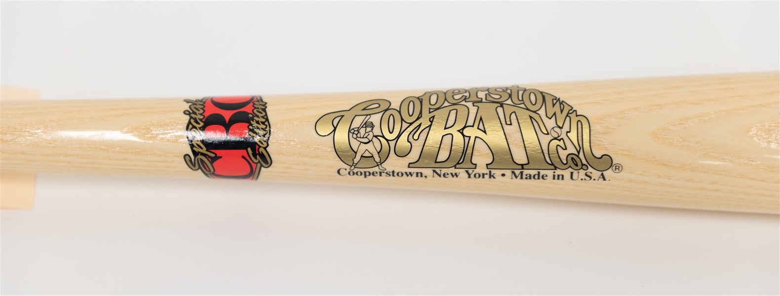 Mike Schmidt Signed Cooperstown Bat Company HOF Bat w. Schmidt Image & Stats (JSA Sticker)