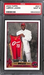 2003 Topps LeBron James Rookie Card # 221 Graded PSA 9 Mint