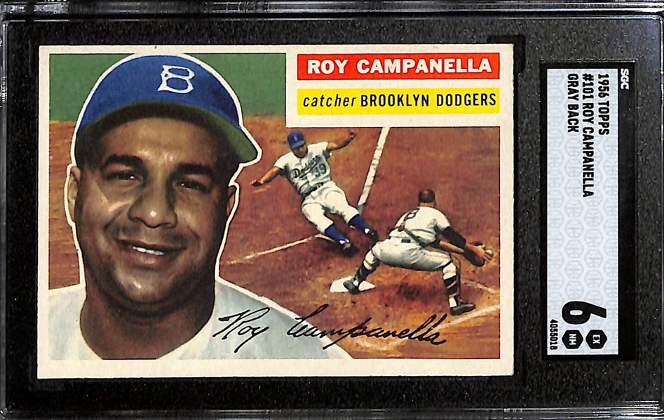 1955 Topps Roy Campanella #101 Graded SGC 6