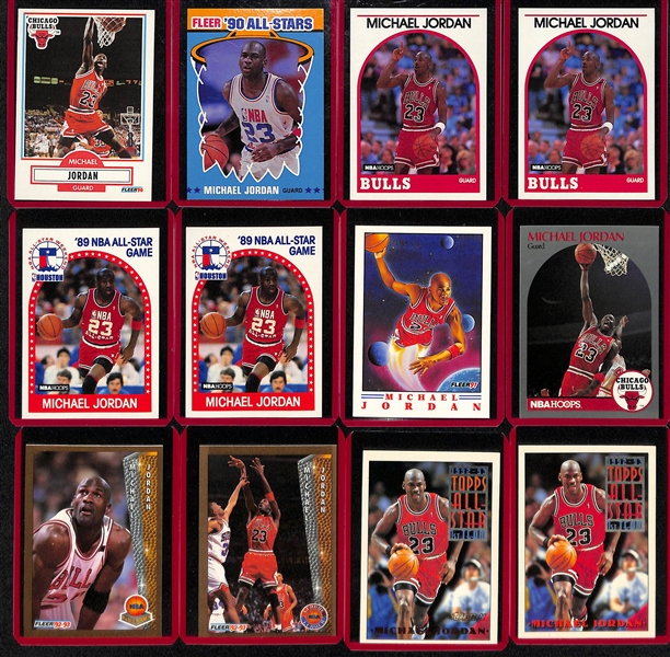 Lot of (55+) 1989-1993 Michael Jordan Basketball Cards 