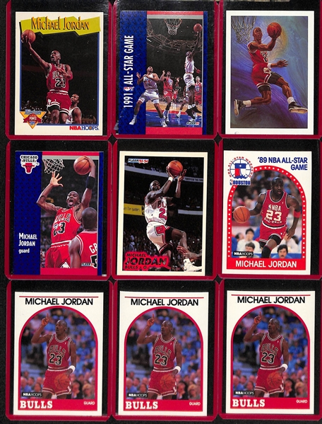 Lot of (55+) 1989-1993 Michael Jordan Basketball Cards 