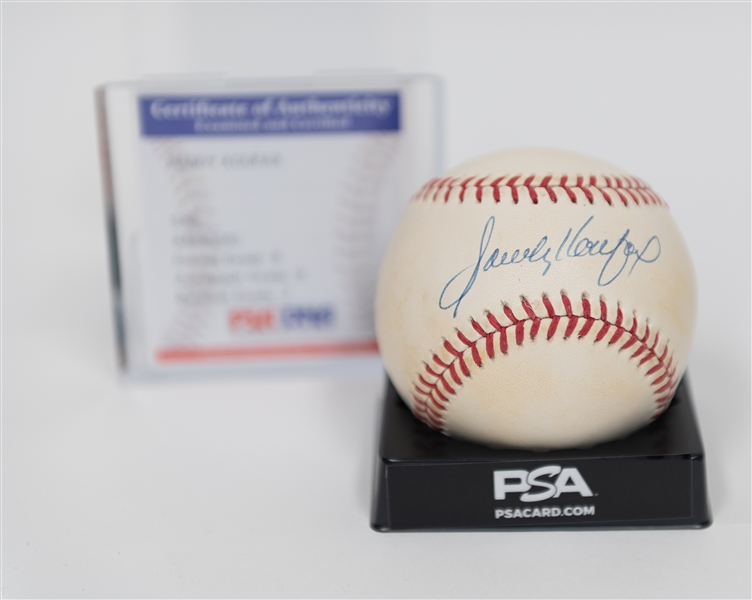 Sandy Koufax Signed Official NL Baseball - PSA/DNA COA & Graded 8 (Auto Grade 9, Baseball Grade 7)