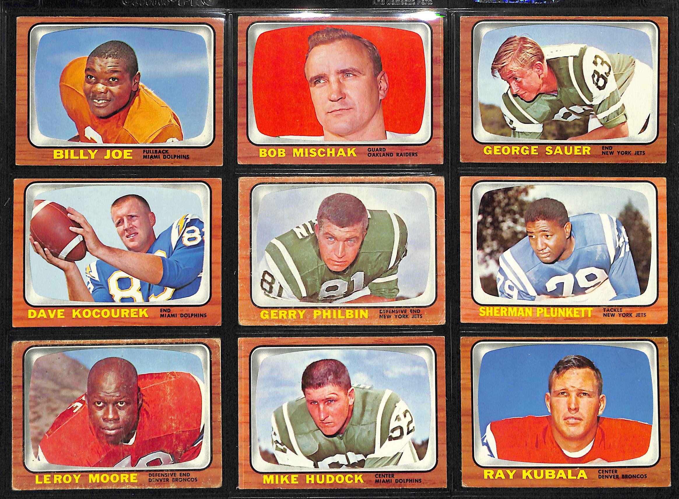 Lot Detail Lot of (90) 1966 Topps Football Cards and (50) 19671970
