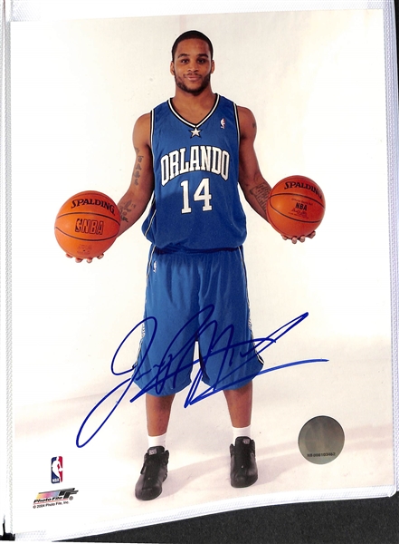 (45+) Huge Lot From the Orlando Magic w. Julius Erving, Grant Hill, Multiple Tracy McGrady & (6) Racing Autos w.  Earnhardt Jr. - JSA Auction Letter