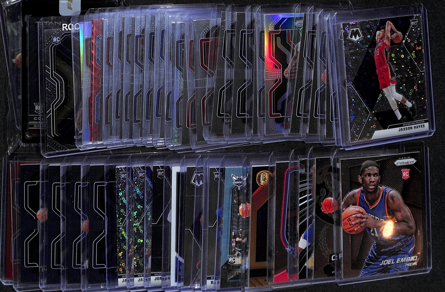 Lot of (40+) Modern Basketball Rookies w. 2013-14 Prizm Joel Embiid, Tyrese Maxey, Lamelo Ball and Others