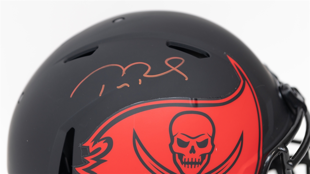 Tom Brady Tampa Bay Buccaneers Autographed Riddell Eclipse Alternate Speed Authentic Helmet (Fanatics LOA)