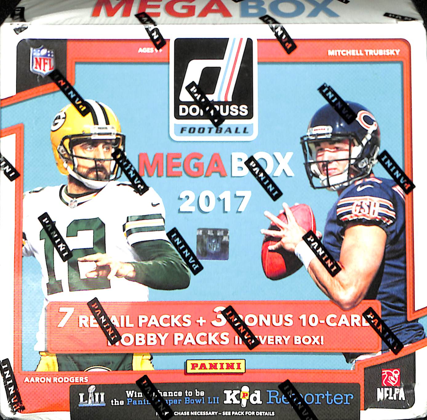 2016 Donruss Football MEGA BOX – 7 Packs + Bonus (2) 2015 Gridiron Kings Hobby Packs
