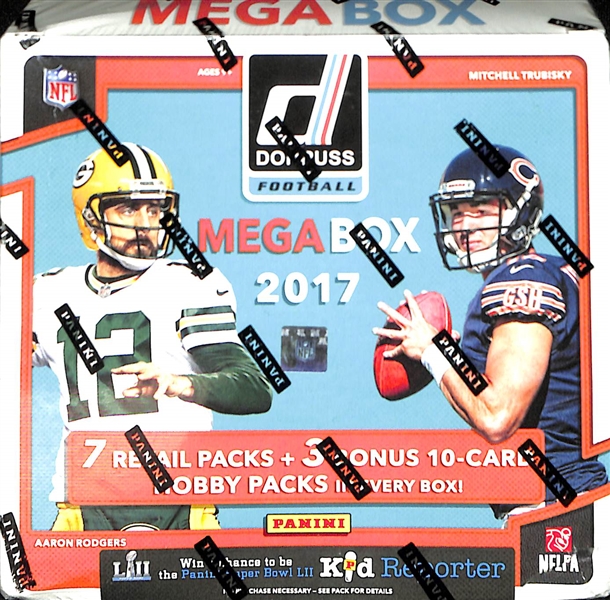 2017 Donruss Football Mega Box (Patrick Mahomes Rookie Year!)