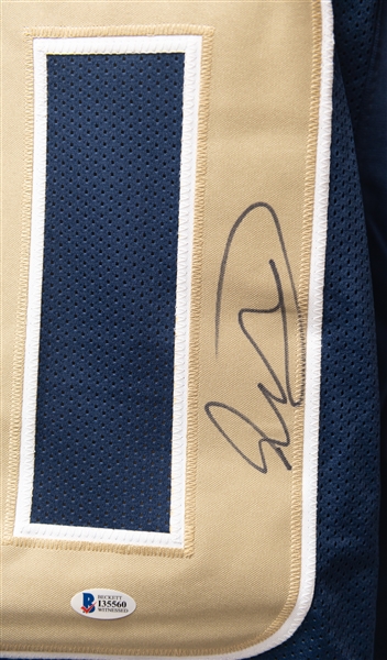 Lot of (2) St. Louis/LA Rams Autographed Jerseys w. Kurt Warner and Todd Gurley (Beckett Certs)