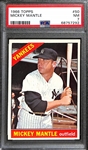 1966 Topps Mickey Mantle #50 Graded PSA 7