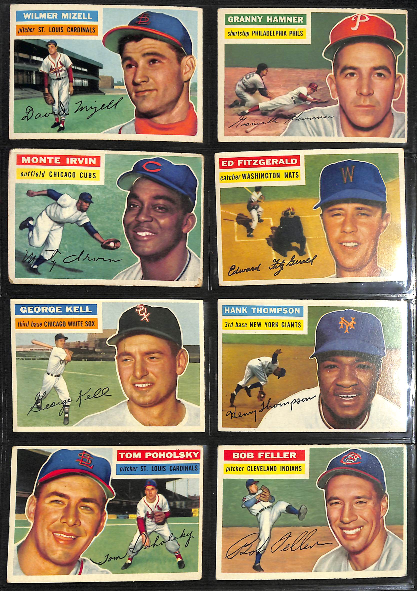 Lot Detail 1956 Topps Complete Baseball Card Set (340 Cards + 2