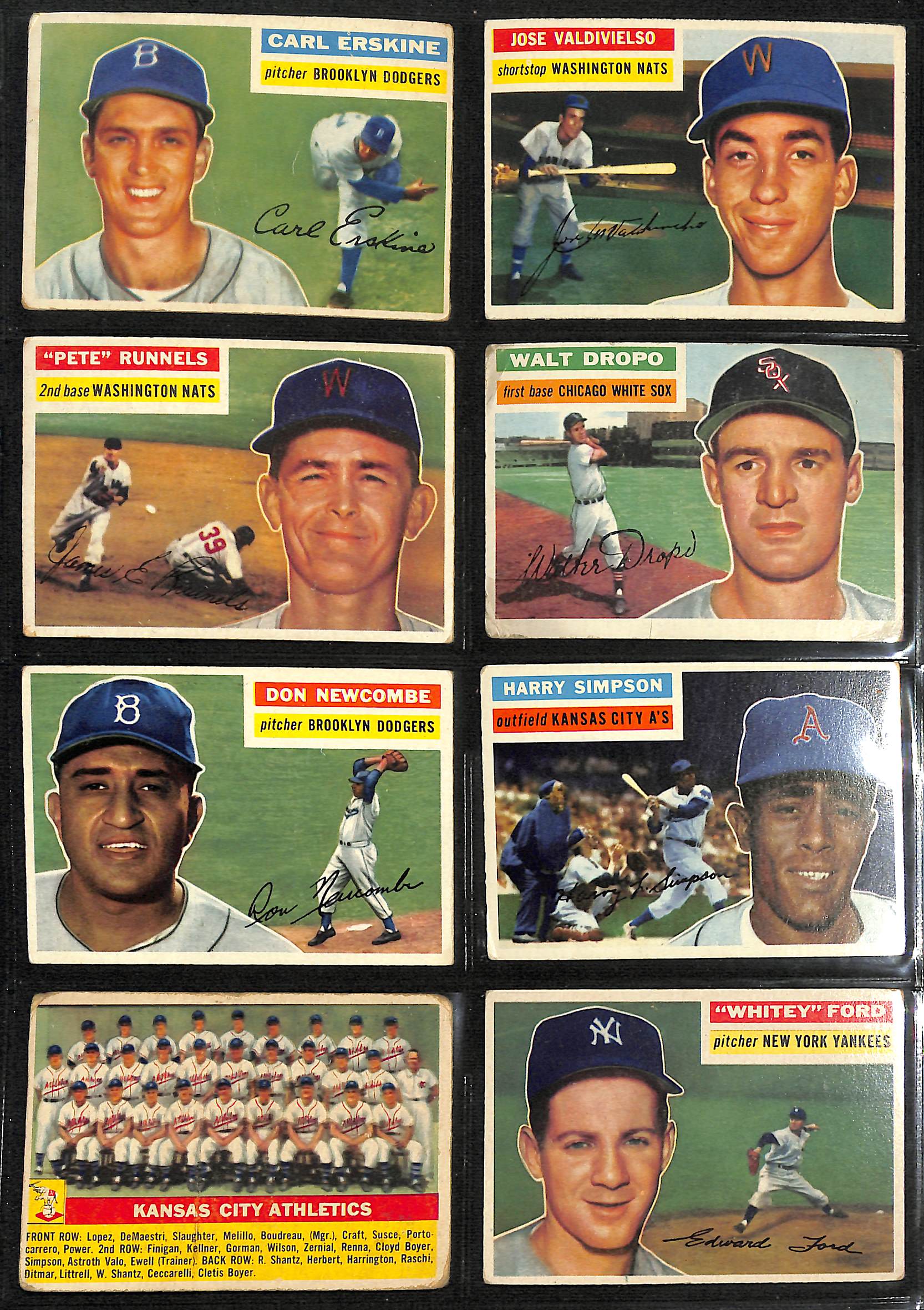 Lot Detail 1956 Topps Complete Baseball Card Set (340 Cards + 2