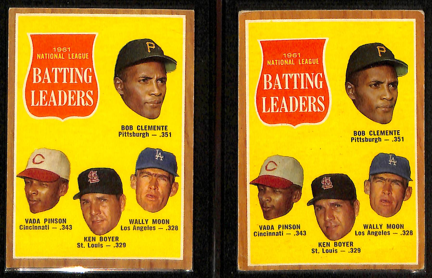 Lot Detail Lot of (8) 1960s Topps "Leaders" Baseball Cards w. 1962 AL