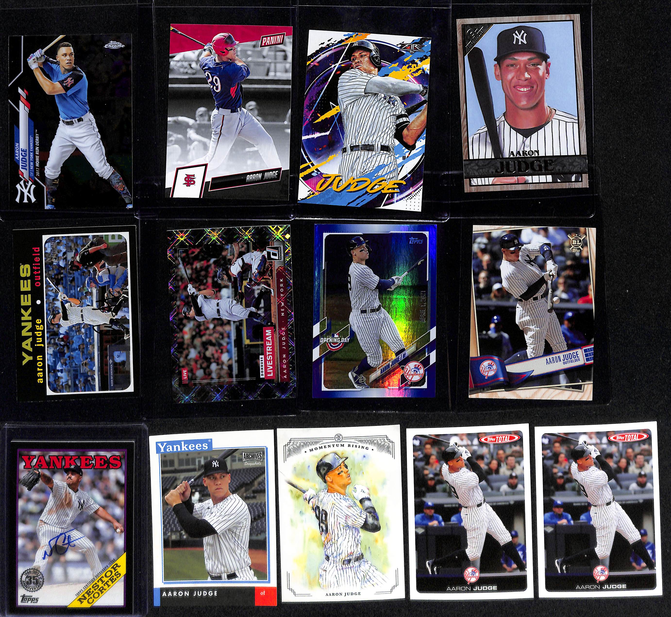 Lot Detail Mixed Sports Lot w. (25+) Aaron Judge Cards, 2023 Topps