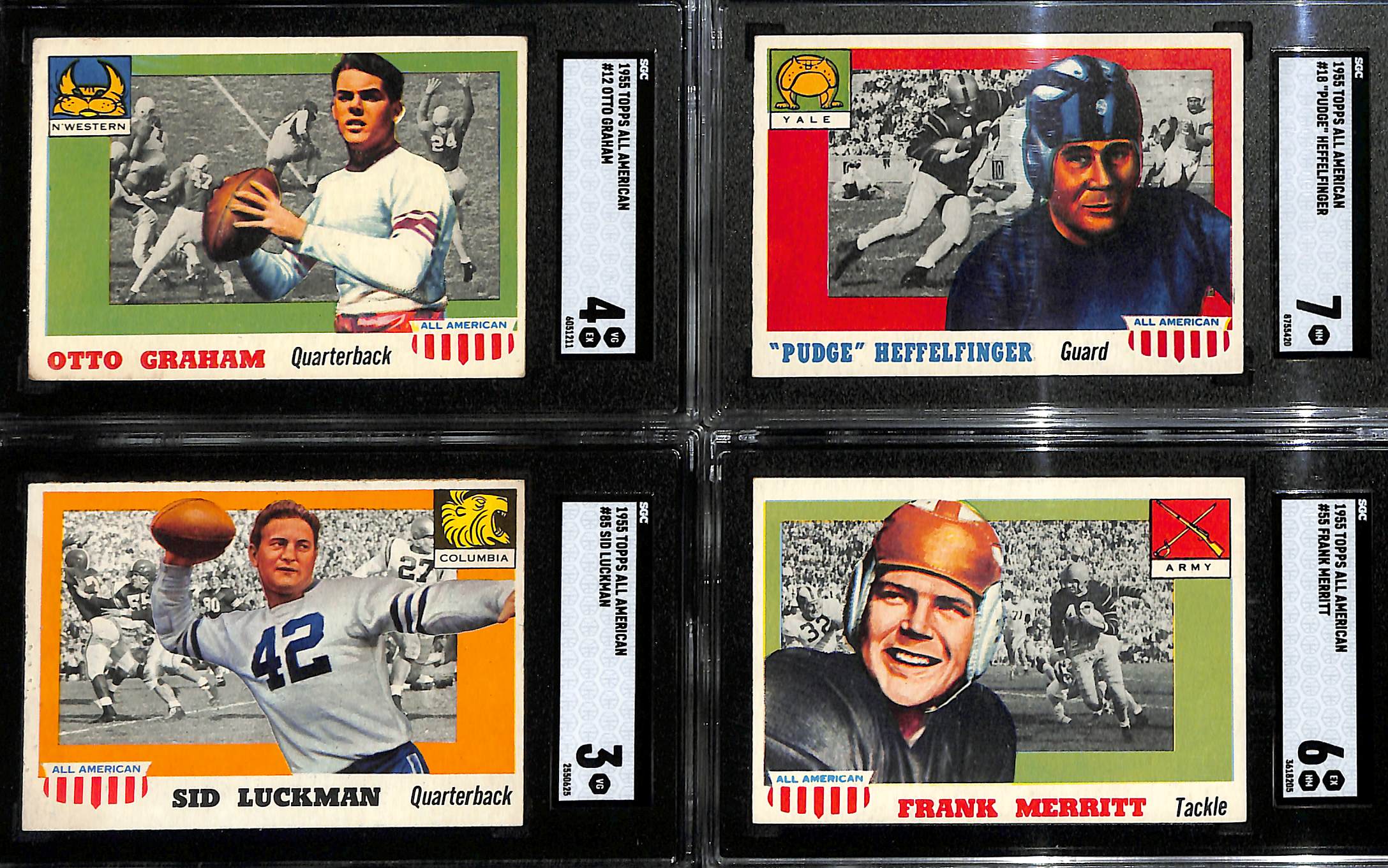 Lot Detail Lot of (46) 1955 Topps AllAmerican Cards inc. Many Short