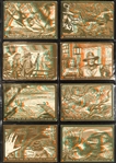 1953 Topps Tarzan & The She Devil 3-D Partial Card Set (48 of 60 Cards)