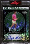 2023 Leaf Vibrance Carlos Alcaraz (2023 Wimbledon Winner) Global Impact Autograph Rookie Card (20-Year Old Tennis Star from Spain) #ed 1/1