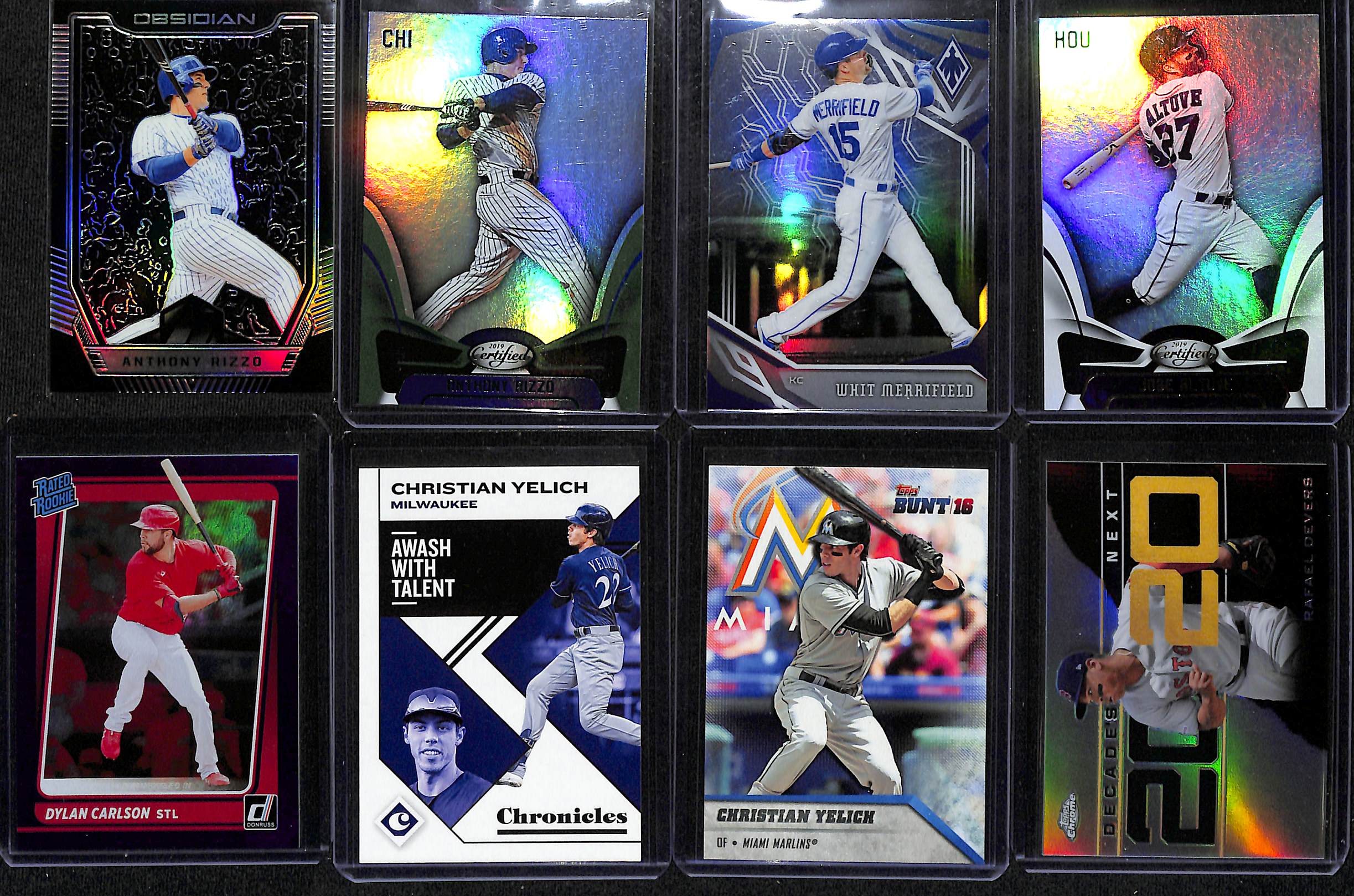 Lot Detail (34) Baseball Cards inc (8) Autographs 2016 Topps