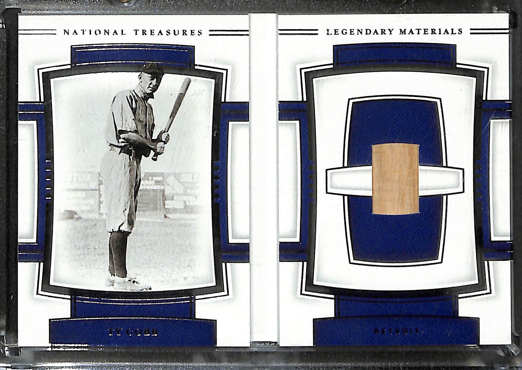 Lot Detail 2020 National Treasures Baseball Ty Cobb Legendary