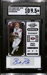 2022 Contenders Optic Brock Purdy Rookie Autograph  Graded SGC 9.5 (10 Auto Grade)