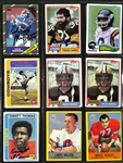 Lot of Over (490) Signed Football Cards w. Franco Harris, (2) Archie Manning, + (JSA Auction Letter) 
