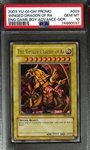 2003 Yu-Gi-Oh Game Boy Advanced Promo Winged Dragon of Ra Graded PSA 10