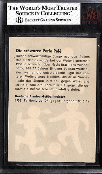 1961-62 Heinerle Konig Fussball Pele - Deutsche Amateur Fussballmeister Die Schwarze Perle - BGS 5