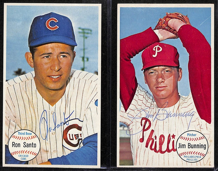 Lot of (7) Signed Baseball Photo Cards & Post Cards w. 1939 Playball Signed Babe Dahlgren Rookie Card - JSA Auction Letter
