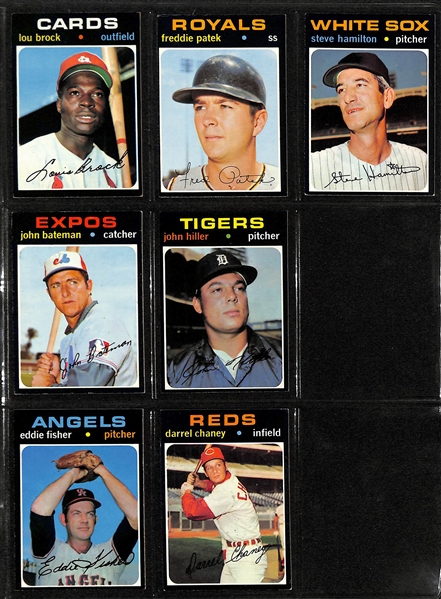 1971 Topps Baseball Complete Set of 752 Cards w. Baker/Baylor Rookie Card