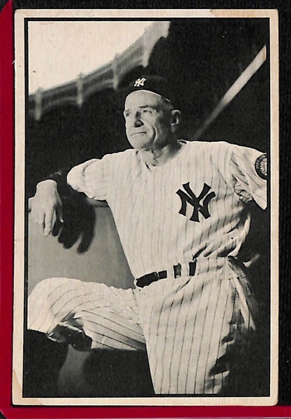 Lot of (29) 1952-1956 Bowman & Topps Baseball Cards w. 1953 Black & White Casey Stengel