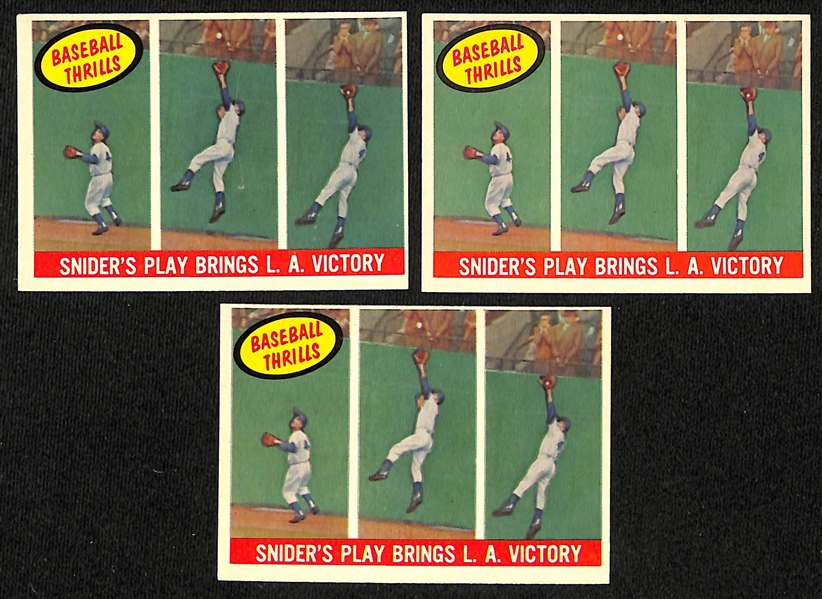 Lot of (43) Topps 1957-1959 w. 1958 Topps Early Wynn
