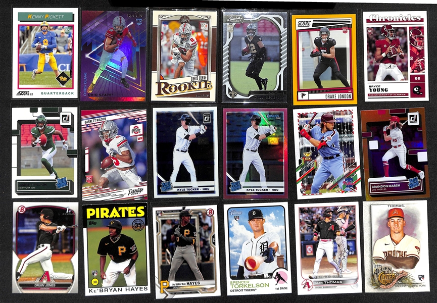 500+ Sports Cards w. (20) Ohtani Cards, (40+) Jeter Cards, & Many Baseball, Football, and Basketball Rookie Cards