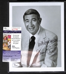 Legendary Announcer Howard Cosell Signed 8x10 Photo (JSA COA)