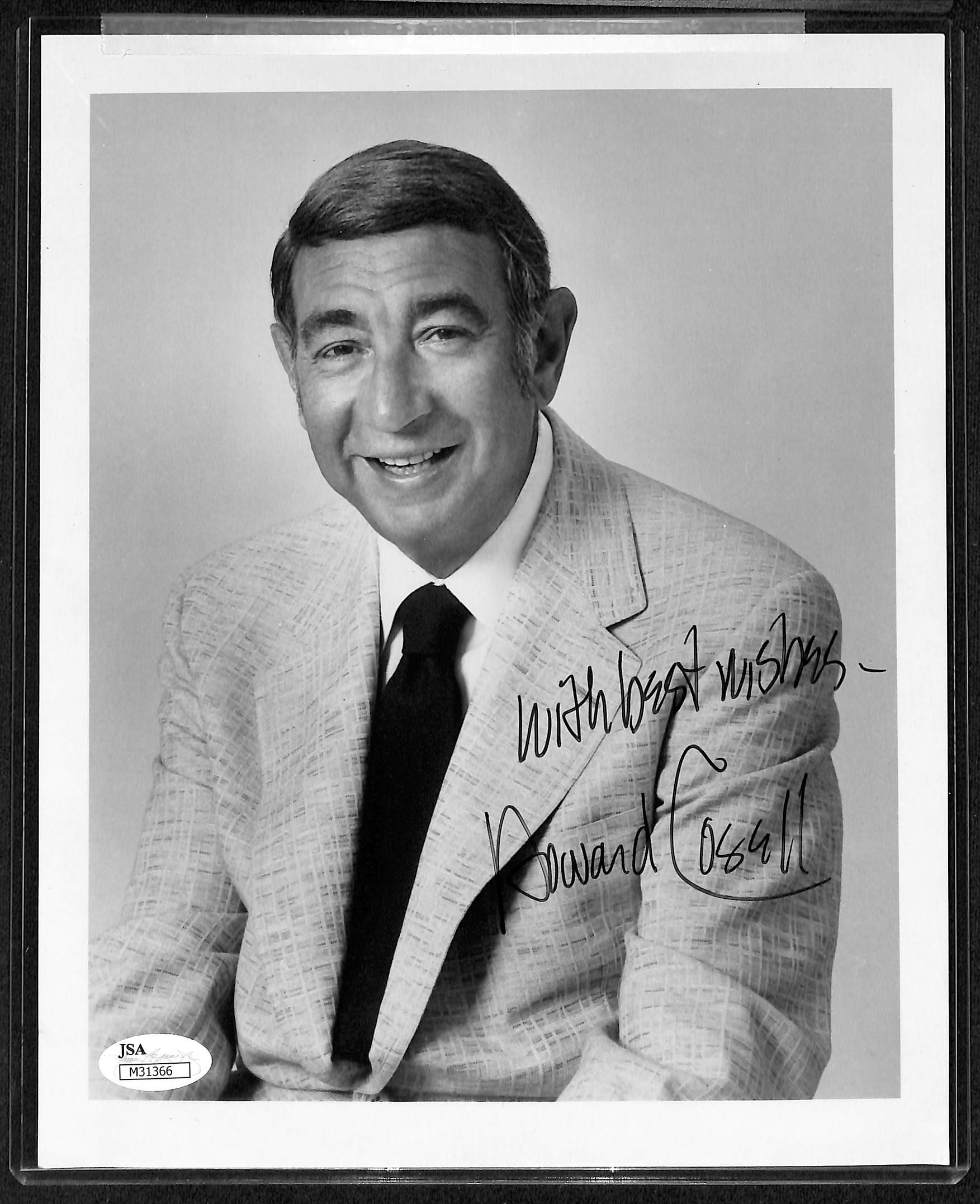 Lot Detail Legendary Announcer Howard Cosell Signed 8x10 Photo (JSA COA)