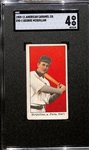 1909-11 American Caramel Co. E90-1 George McQuillan (Philadelphia Phillies) Graded SGC 4